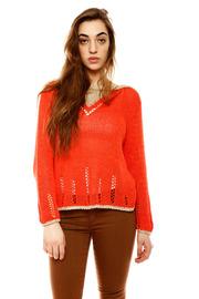 Metallic Knit Sweater
