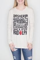  Rudolph Christmas Tee