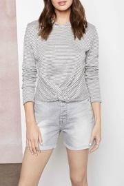  Crop Twist Hoodie