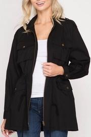  Drawstring Utility Jacket