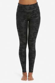  Faux Leather Camo Legging