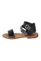  Black Ankle-strap Sandal