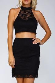  High Neck Crop Set