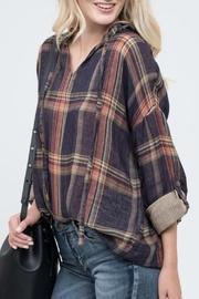  Plaid Lightweight Pullover