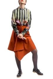 Red Skirt Asymmetric