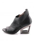  Metal Heel Bootie