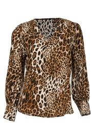  Cheetah Print Blouse