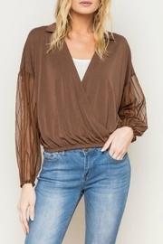  Woven Wrap Crop