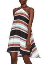  Strappy Stripe Dress