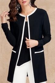  Cardigan With Piping