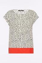  Printed Silk Top