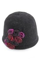  Beanie With Flowers
