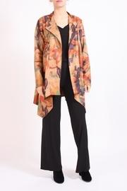  Brushstroke Faux-suede Coat