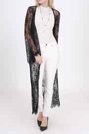  Black Lace Duster