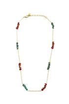  Coral Turquoise Necklace