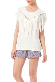  Fringe Jersey Top