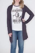  Open Pocket Cardigan