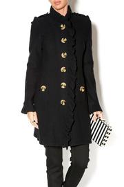  Black Ruffle Jacket
