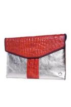  Olivia Croco Clutch