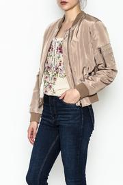 Mocha Bomber Jacket