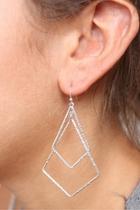  Silver Geometric Earrings