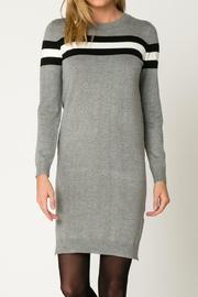  Color Block Sweater-dress