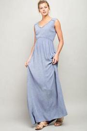  Sleeveless Washed Maxi Dress