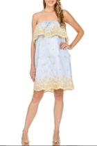  Ruffled Tube Dress