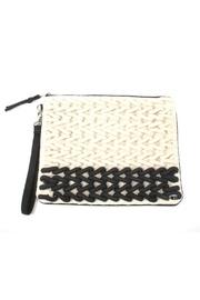 Rope Embroidered Clutch