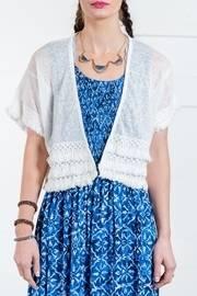  Tasseled Fringe Cardigan