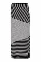  Diagonal Stripe Skirt