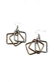 Devi Three-tone Earrings