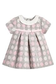  Pink Polka Dot Dress