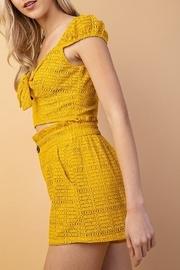  Tie Top Mustard