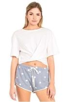  Twist Tie-front Top