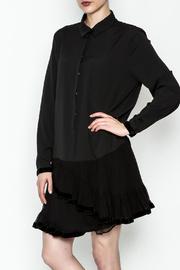  Long Sleeve Ruffle Dress