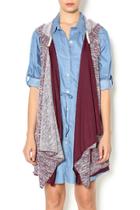  Plum Lace Vest