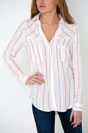  White Stripe Top