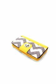  Yellow Quilted Wallet