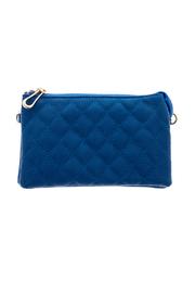 Quilted Blue Crossbody
