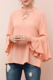  Choker Crisscross Top