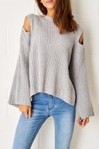  Cold Shoulder Jumper