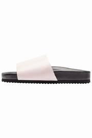  Leather Pool Slides