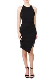  Black Asymmetrical Dress