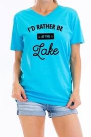  Teal Graphic Tee