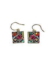  Multicolor Swirl Earrings