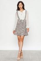  Tweed Overall Skirt
