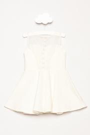  Mesh Detailed Dress