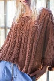  Oversized Cable Sweater