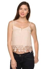  Crochet Trim Crop